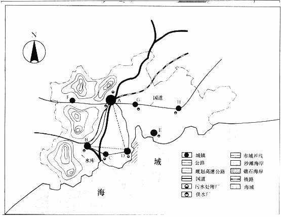 下图所示为某城市新建铁路枢纽--火车站及广场