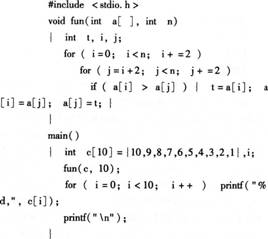 设有定义: int x[2][3]; 则以下关于二维数组X的叙
